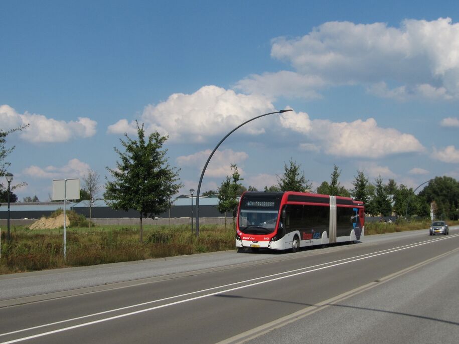 Lijn 404; bus 9501; Europalaan, Nuenen
