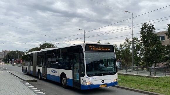 Lijn 55 Amsterdam Station Zuid - Amstelveen Sacharovlaan - OV In ...