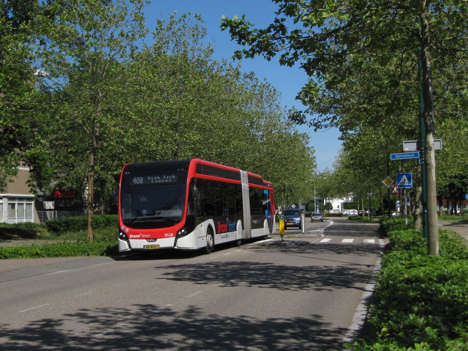 Lijn 408; bus 9528; Burgemeester Mollaan, Aalst
