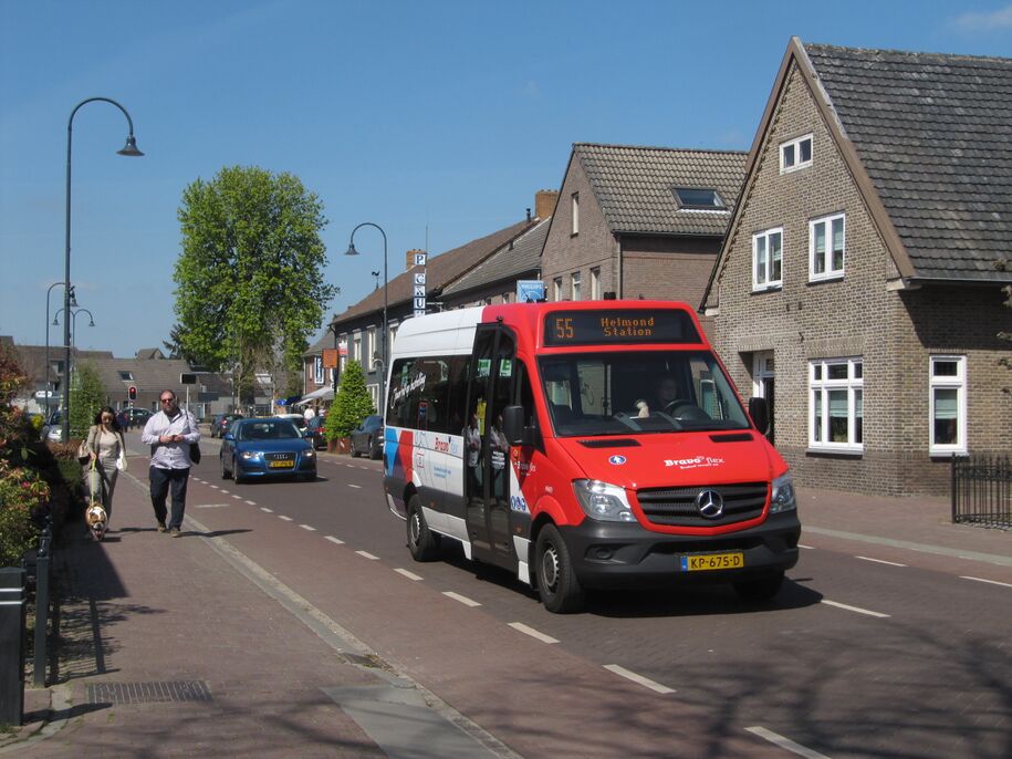 Lijn 55; bus 49419; Dorpsstraat, Helmond