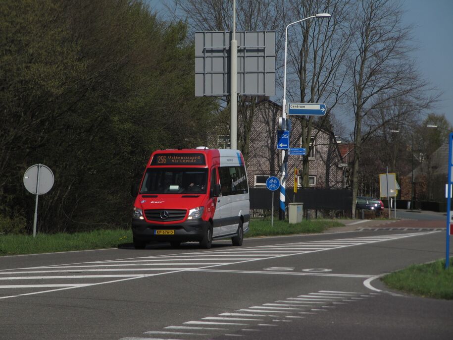 Lijn 256; bus 7222; De Kleine Bruggen, Maarheeze