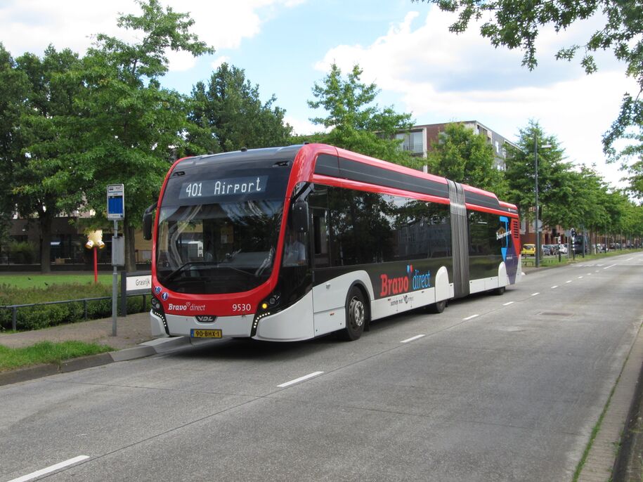 Lijn 401; bus 9530; Halte Grasrijk, Eindhoven