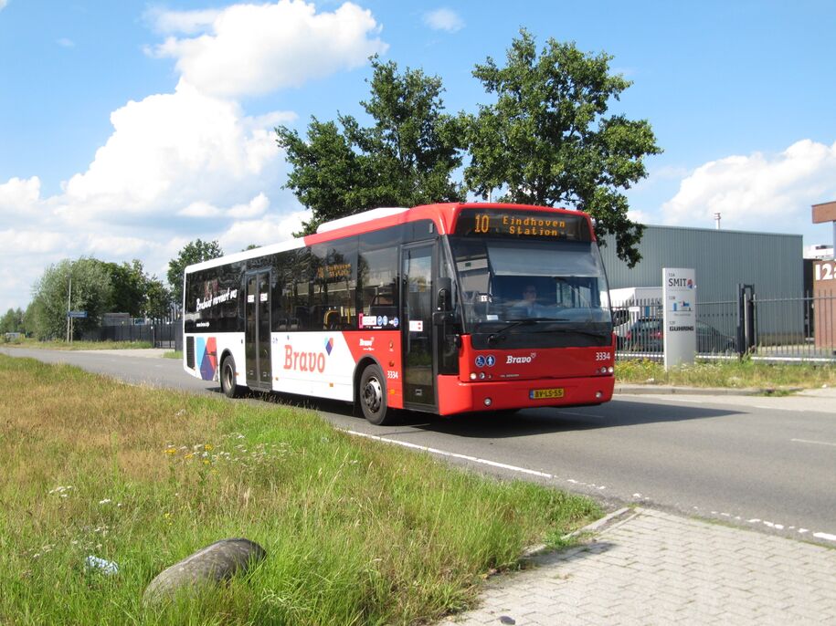 Lijn 10; bus 3334; Achtseweg-Noord, Eindhoven